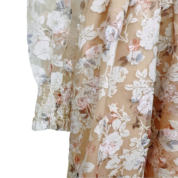 En Saison Chaumont Mini Dress Peach - Picture 8 of 12